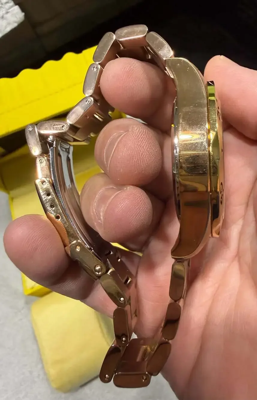 Invicta Rosegold Specialty Chronograph Watch 17755
